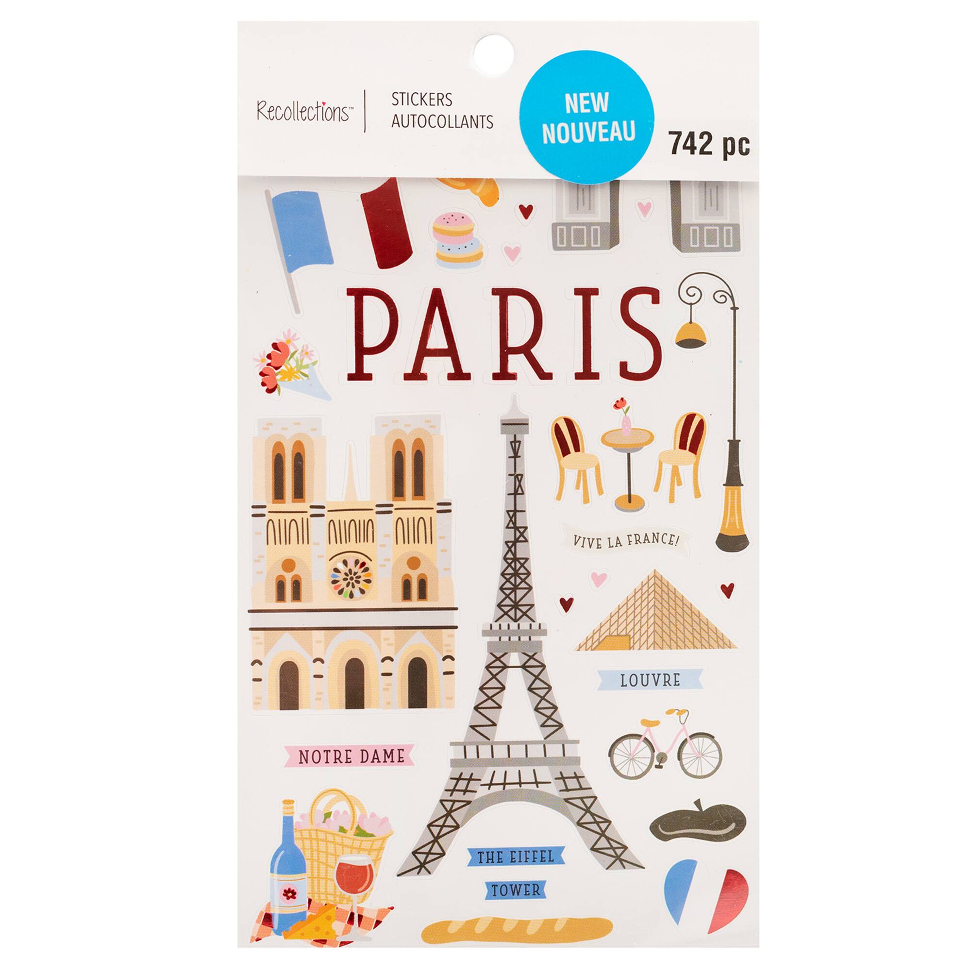 Paris Sticker Book by Recollections™
